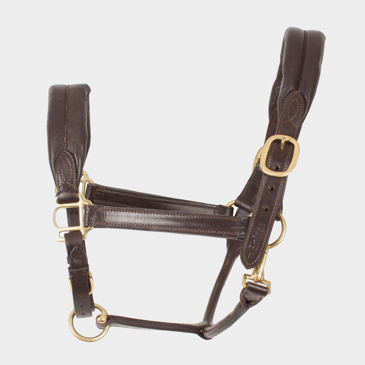 Cushioned Travel Headcollar Havana