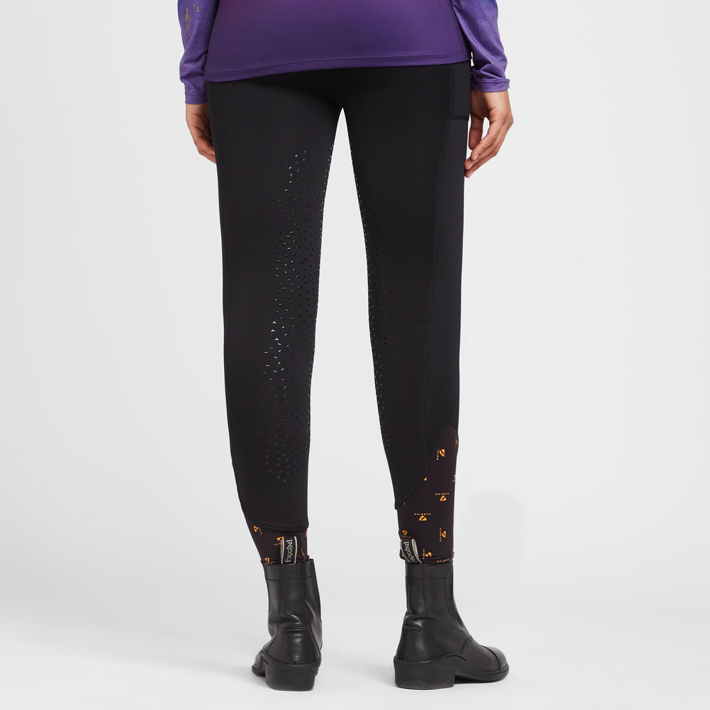 Womens Porter Winter Riding Tights Black