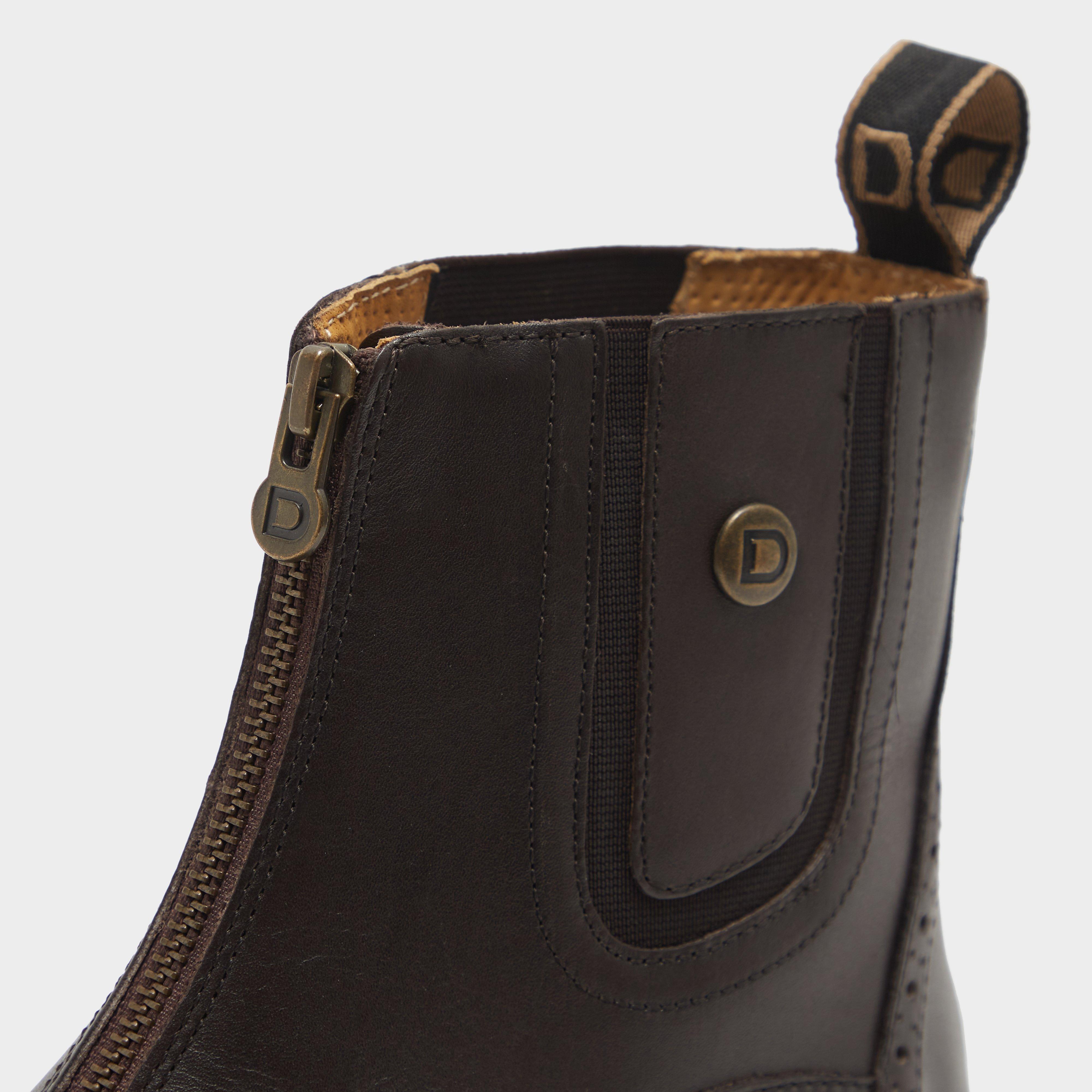 Womens Rapture Zip Paddock Boots Brown