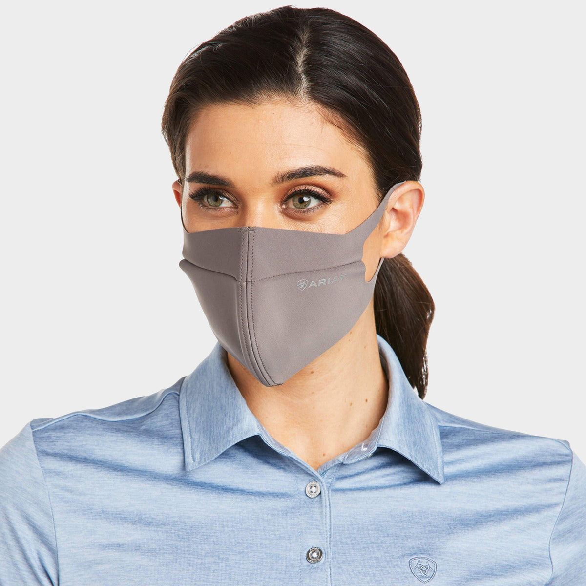 Unisex AriatTEK Mask Plum Grey