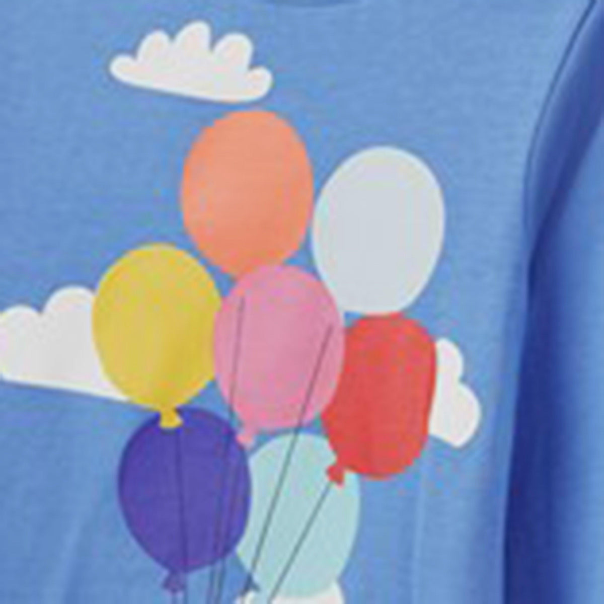 Kids Bessie Long Sleeved T-Shirt Blue Dalmation