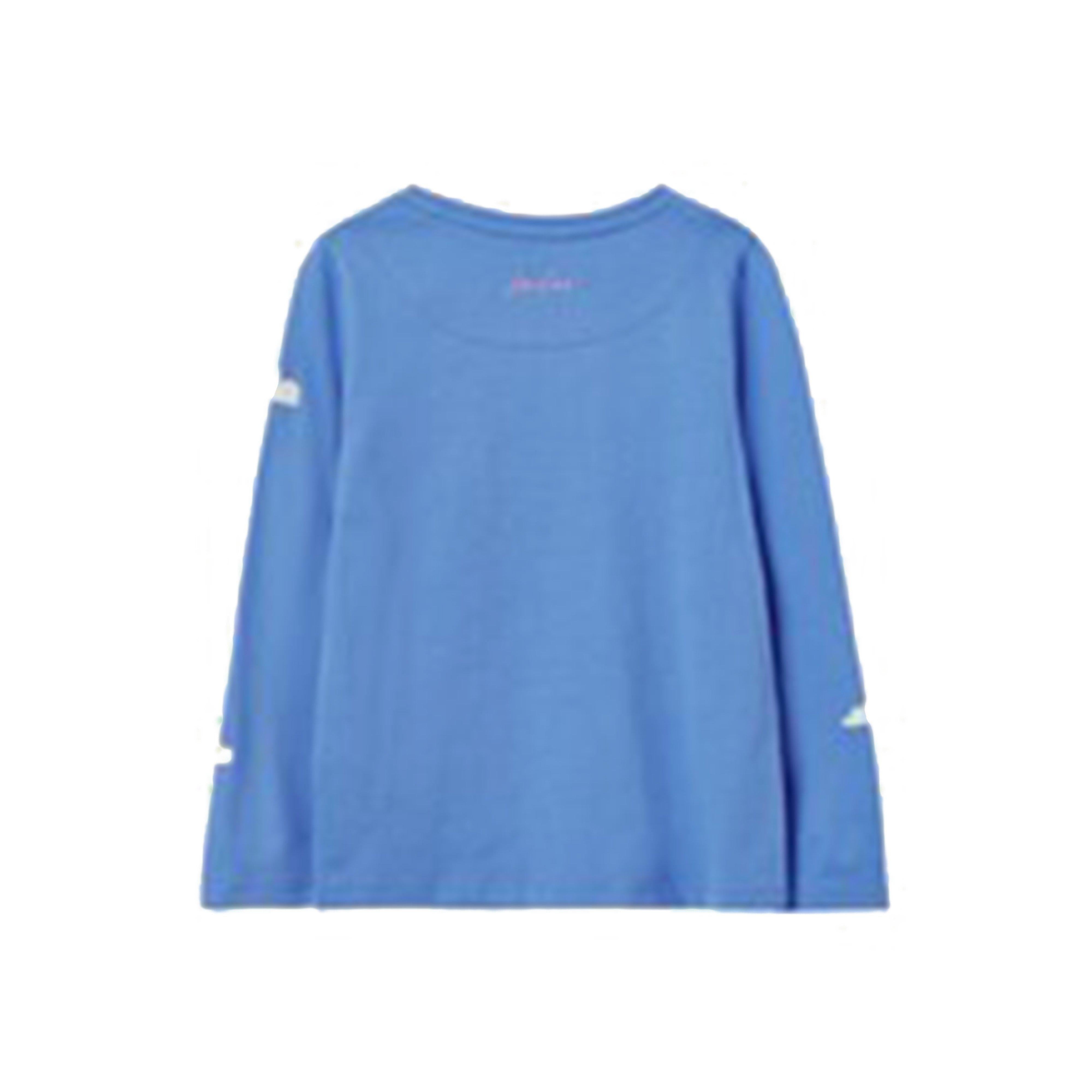 Kids Bessie Long Sleeved T-Shirt Blue Dalmation