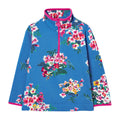 Kids Fairdale Printed 1/2 Zip Sweatshirt Blue Floral