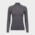 Long Sleeve Lazercut Base Layer Grey