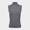 Womens Sleeveless Lazercut Base Layer Grey