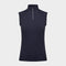 Womens Sleeveless Lazercut Base Layer Navy