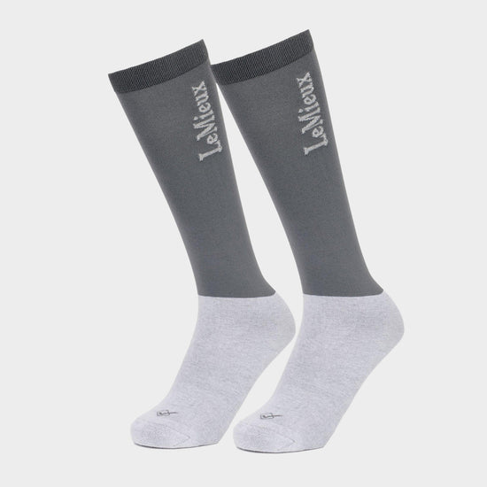 Womens Riding Socks Twilight Grey