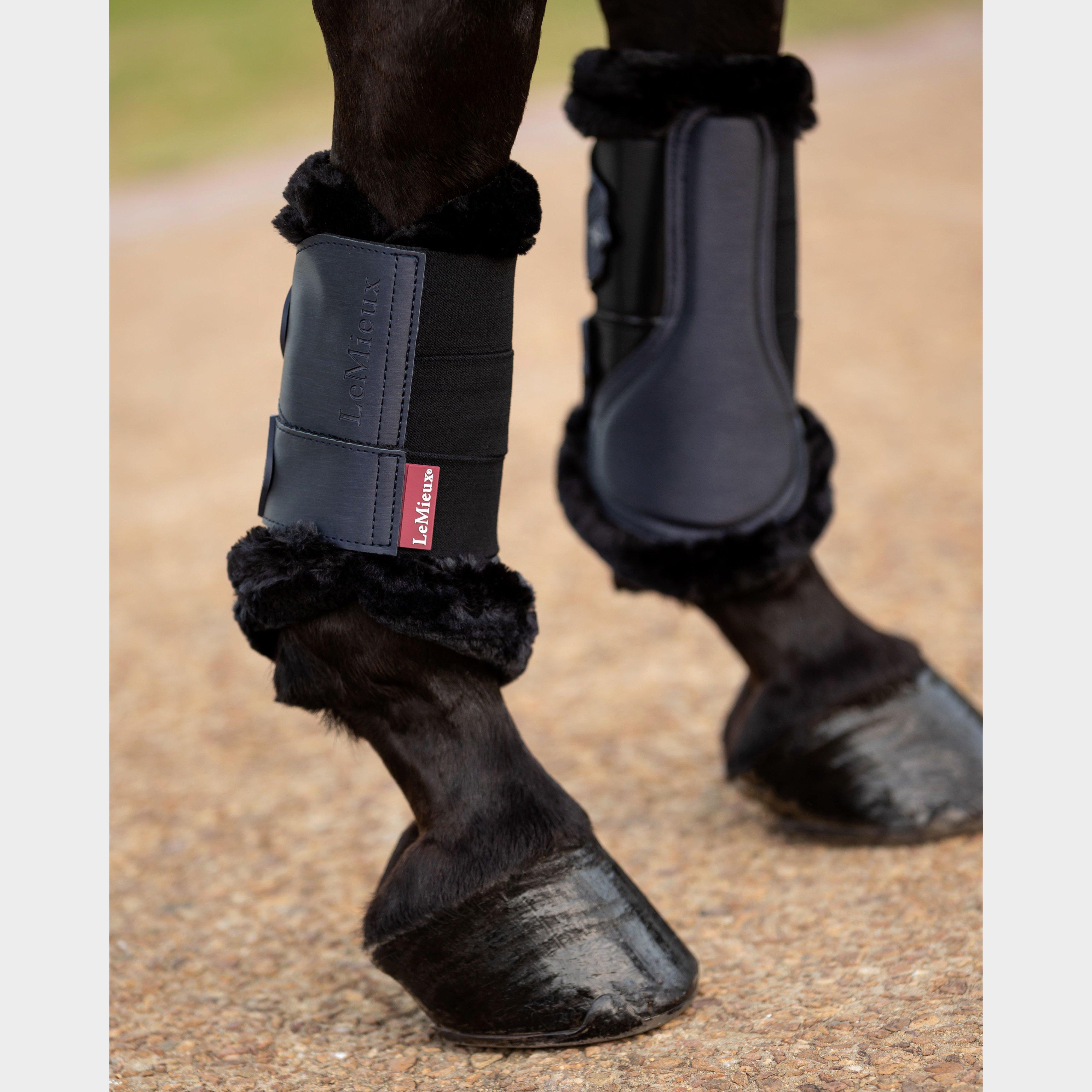 Fleece Edged Mesh Brushing Boots Twilight Navy