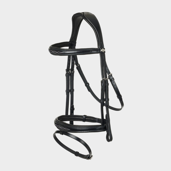 Competition Flash Bridle Black