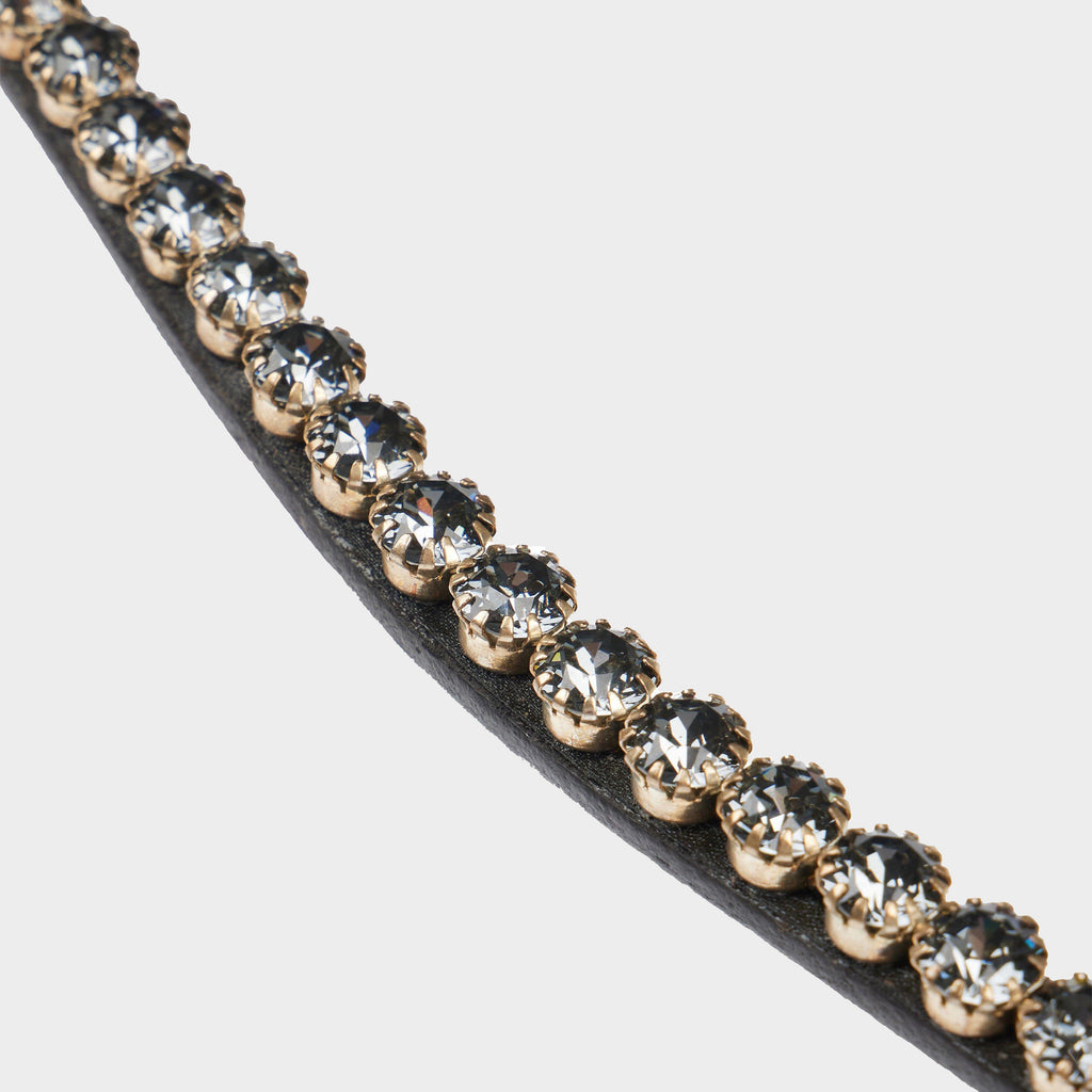 Classic Browband Brown Leather Twilight