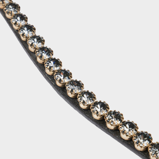 Classic Browband Brown Leather Twilight