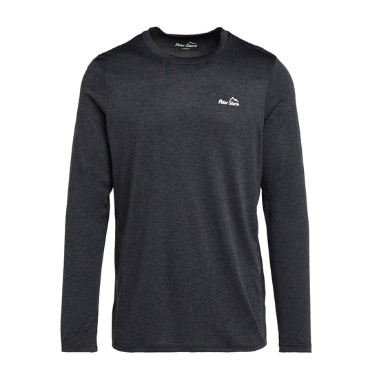 Mens Active Long Sleeve T-Shirt Black