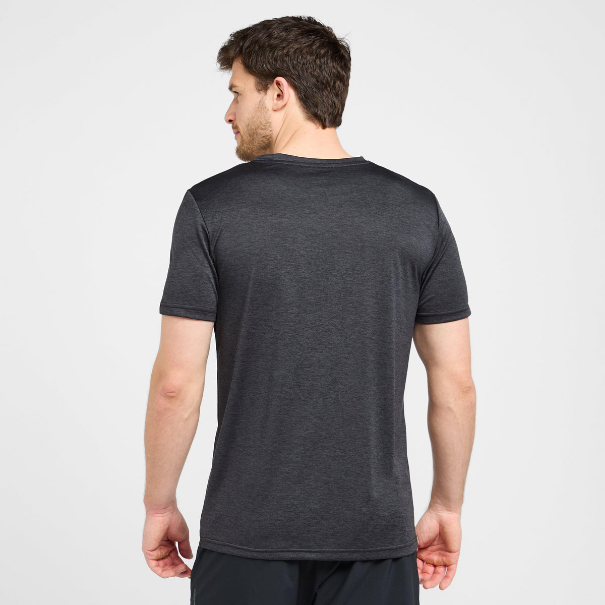 Mens Active Short Sleeve T-Shirt Black