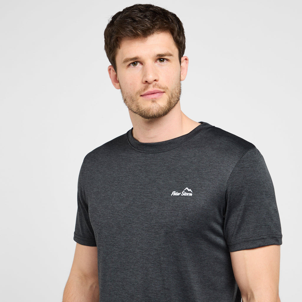 Mens Active Short Sleeve T-Shirt Black