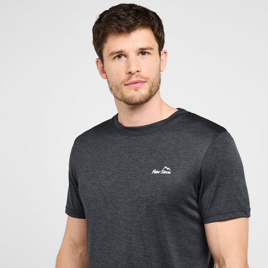 Mens Active Short Sleeve T-Shirt Black