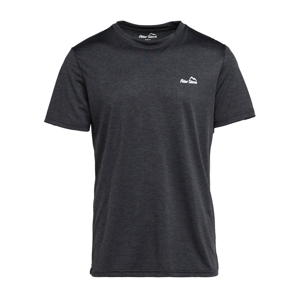 Mens Active Short Sleeve T-Shirt Black