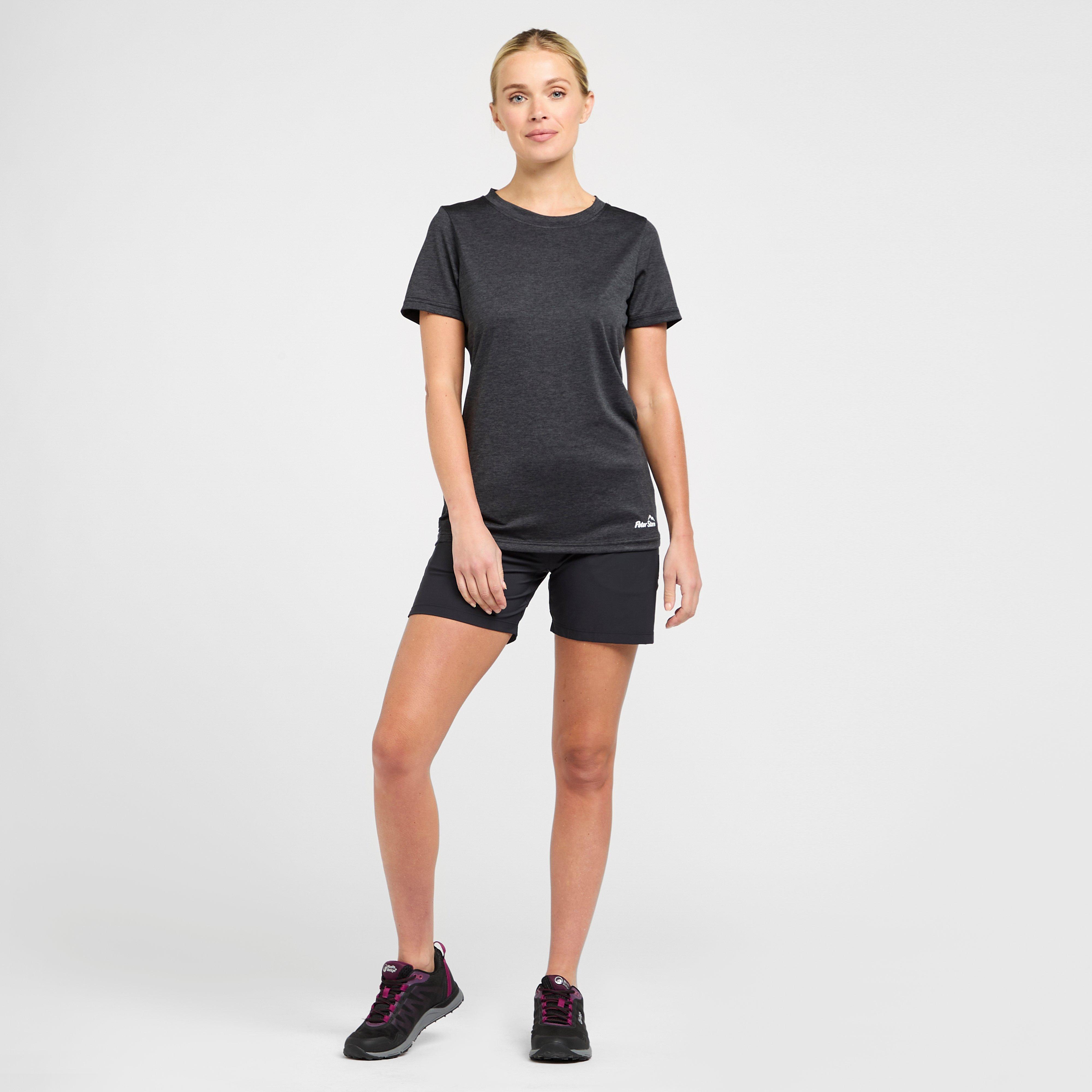 Womens Active Short Sleeve T-Shirt Black