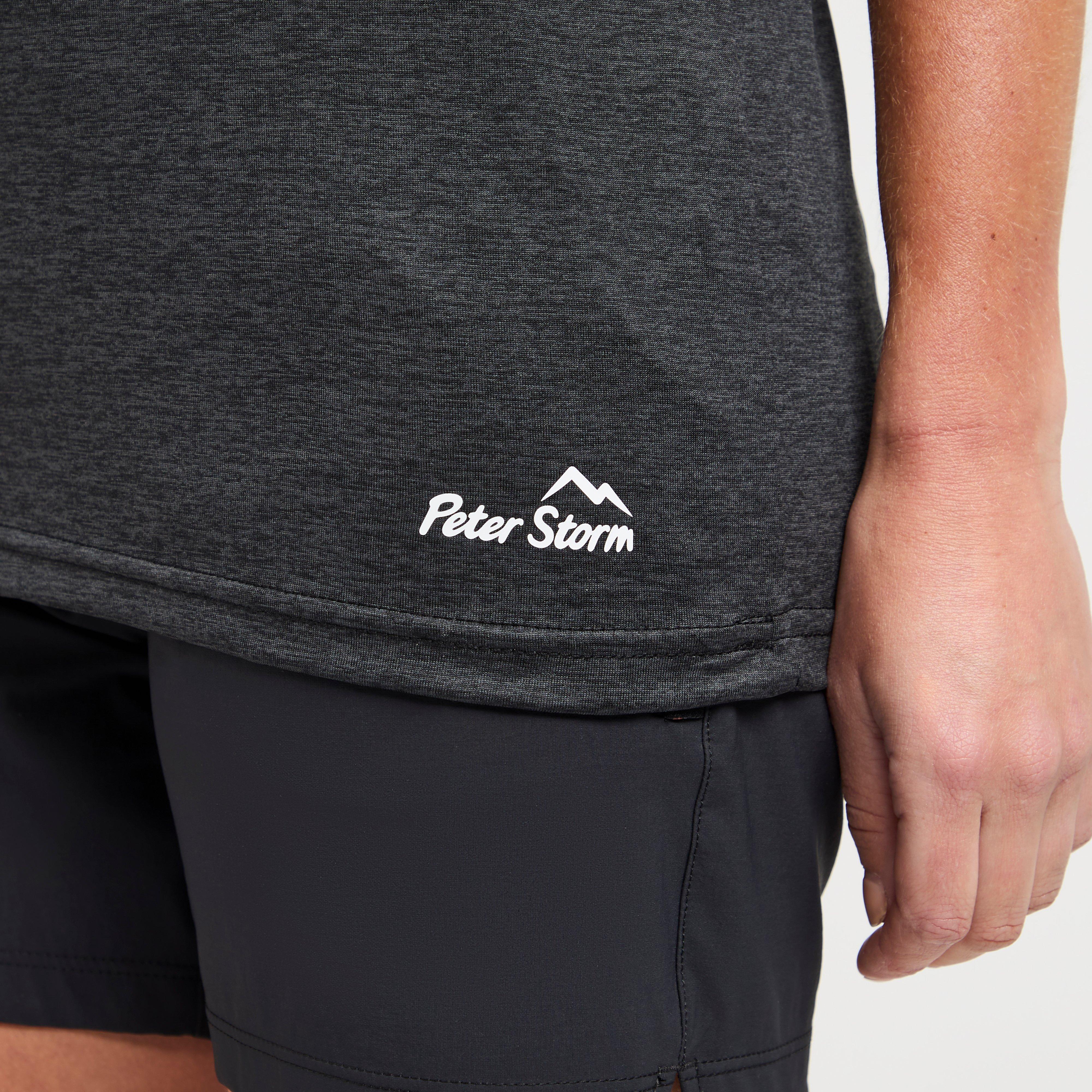 Womens Active Short Sleeve T-Shirt Black