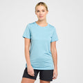 Womens Active Short Sleeve T-Shirt Blue