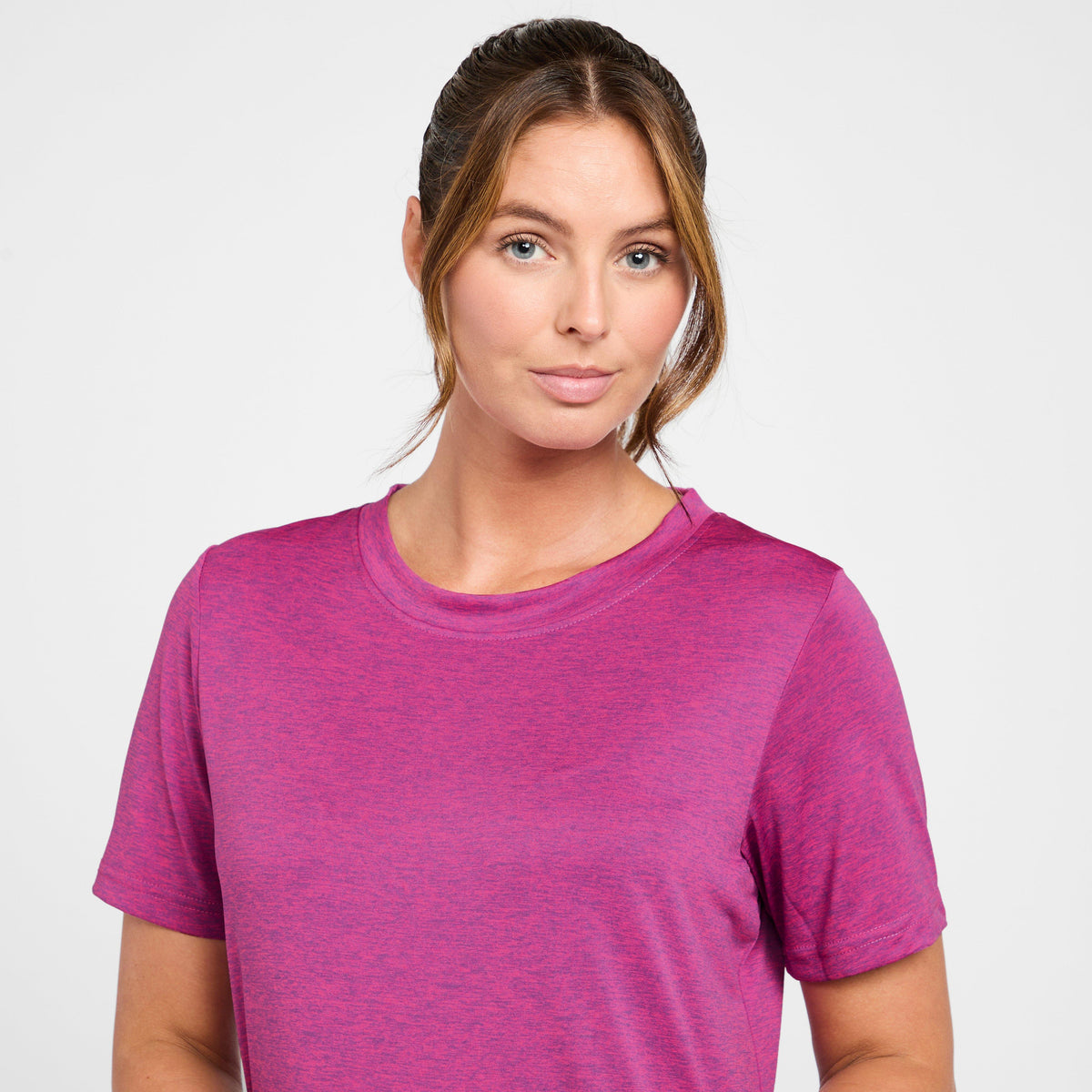 Womens Active Short Sleeve T-Shirt Pink