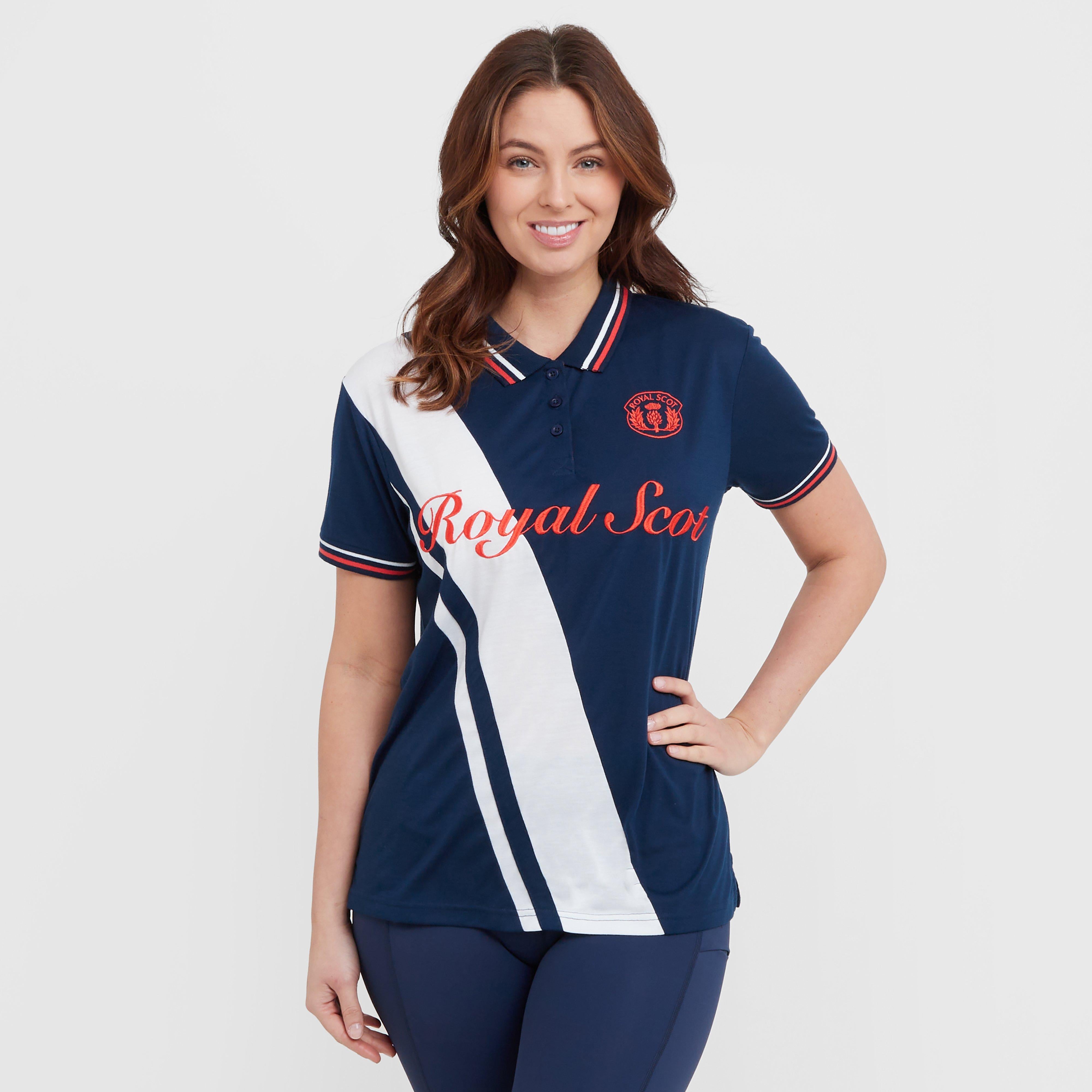 Womens Evelyn Lightweight Polo Navy