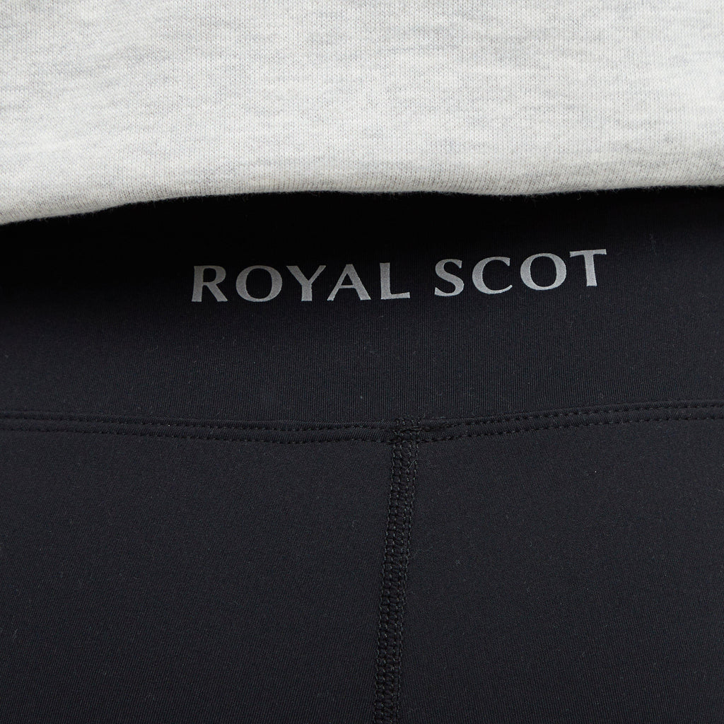 Kids Ivy Knee Patch Riding Tights Black Caviar