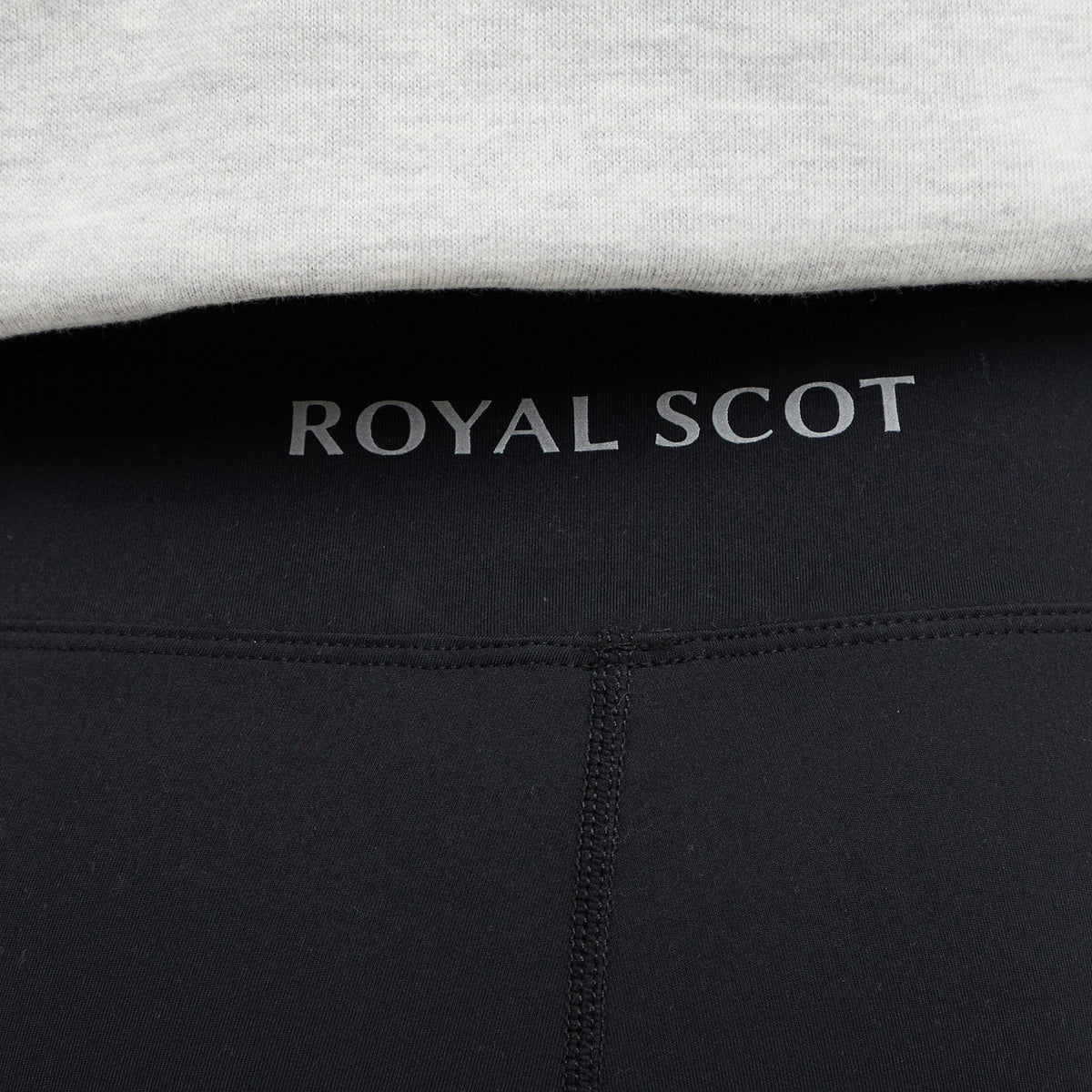 Kids Ivy Knee Patch Riding Tights Black Caviar