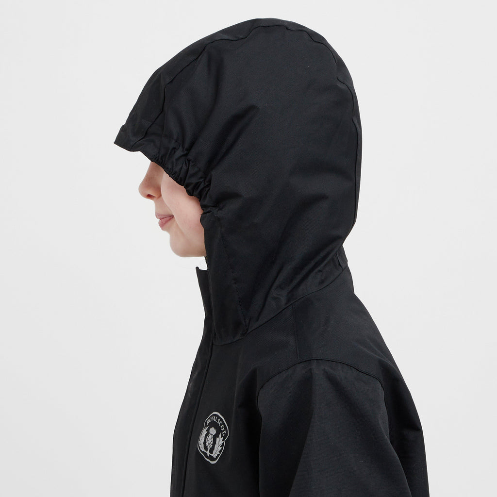 Kids Willow Waterproof Jacket Black Caviar