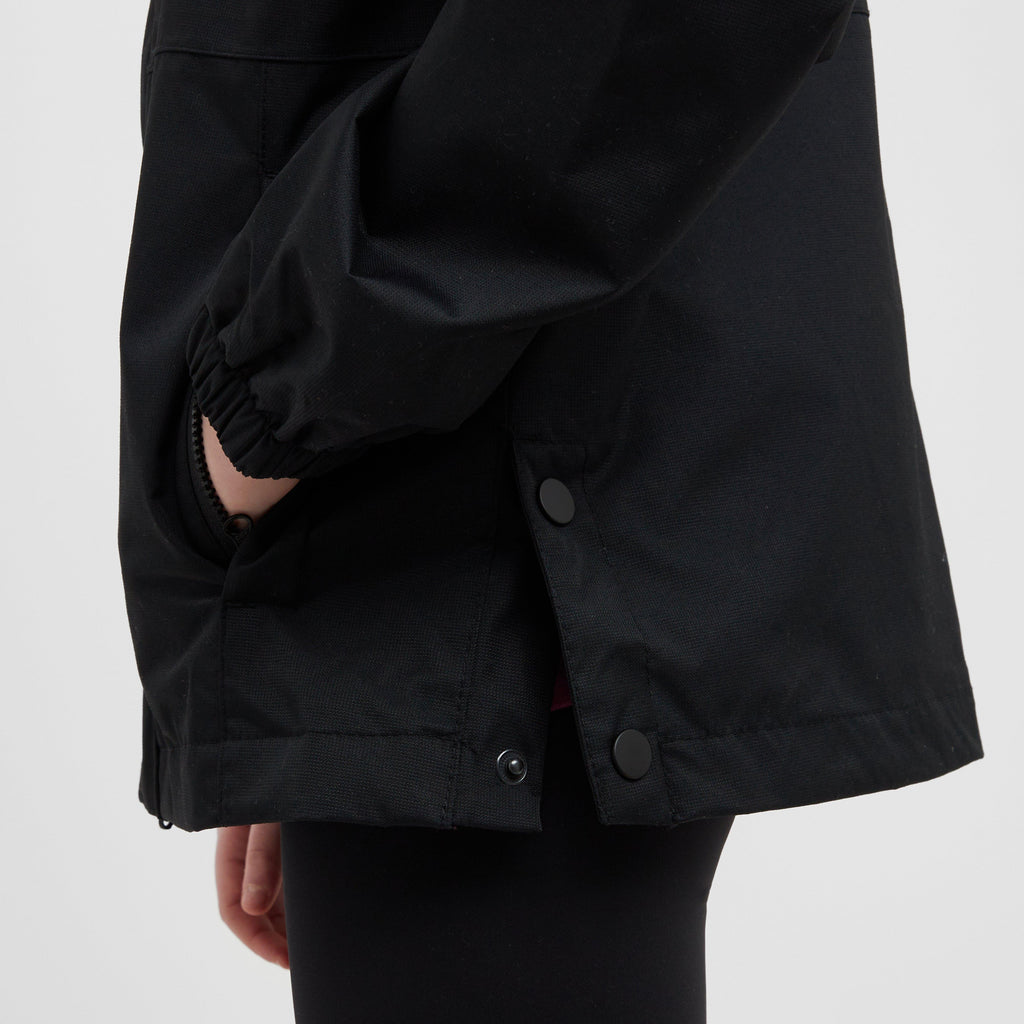 Kids Willow Waterproof Jacket Black Caviar