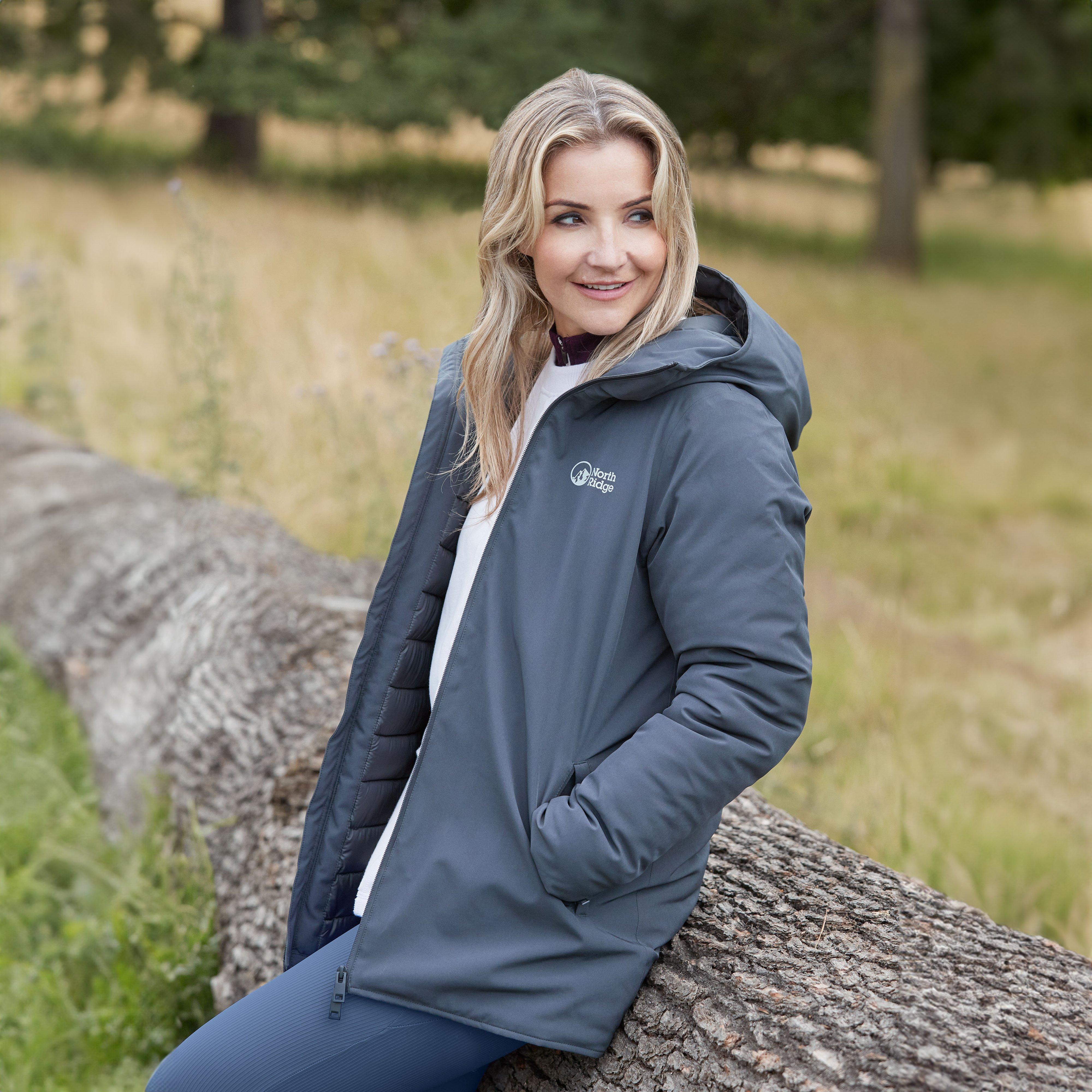 Womens Latitude Parka Grey