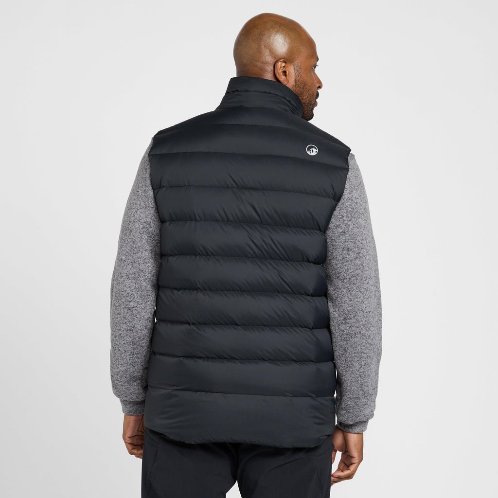 Mens Tech Down Gilet Black