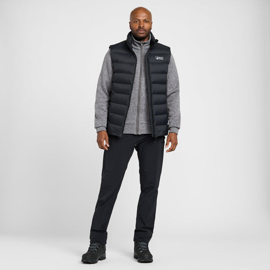 Mens Tech Down Gilet Black