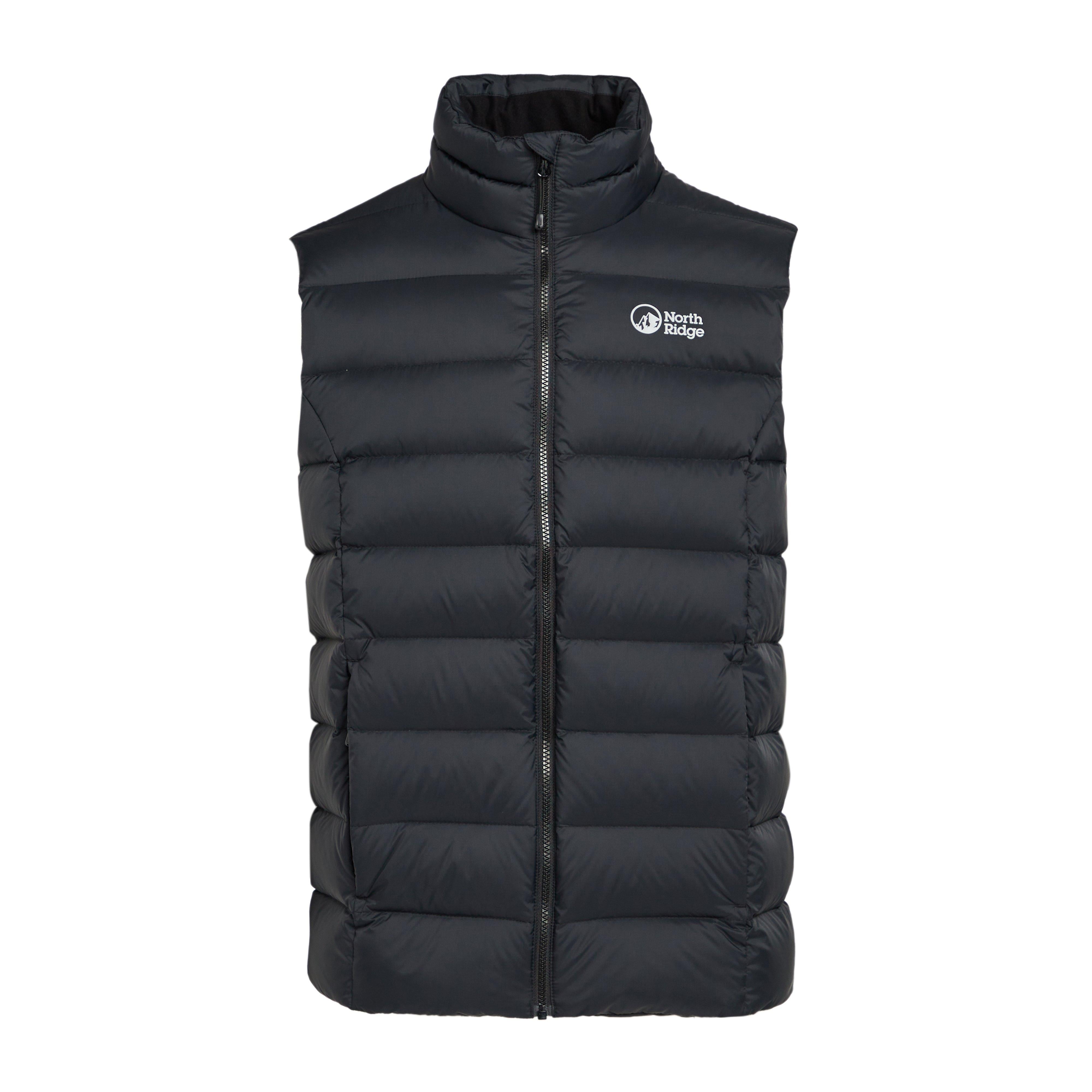 Mens Tech Down Gilet Black