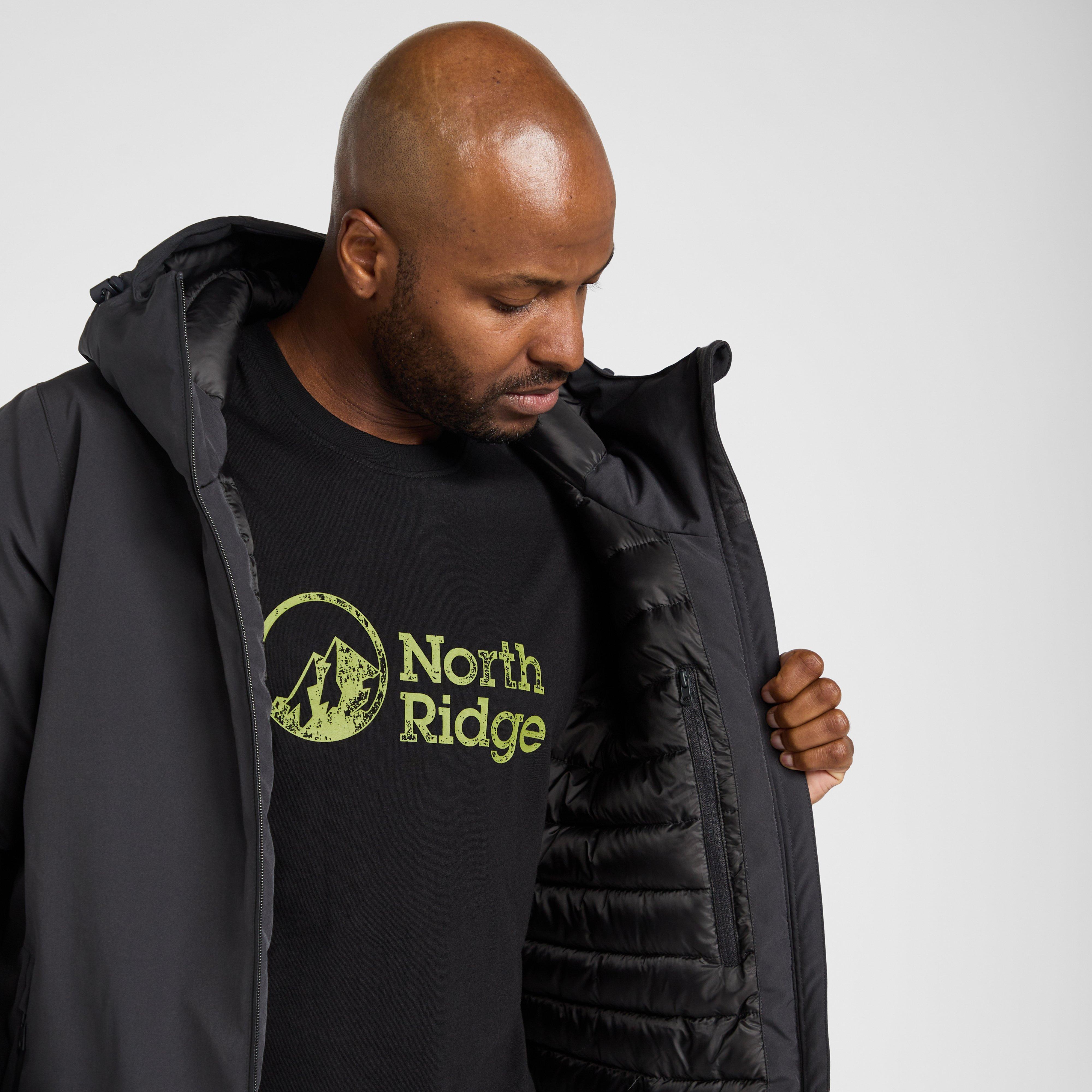 Mens Domain Waterproof Parka Grey