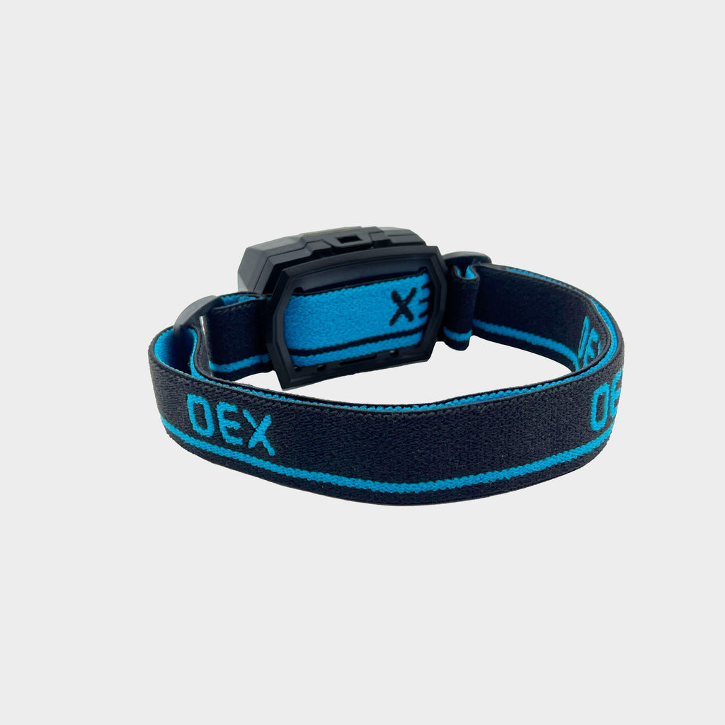 OEX 300L Rechargeable Head Torch Black