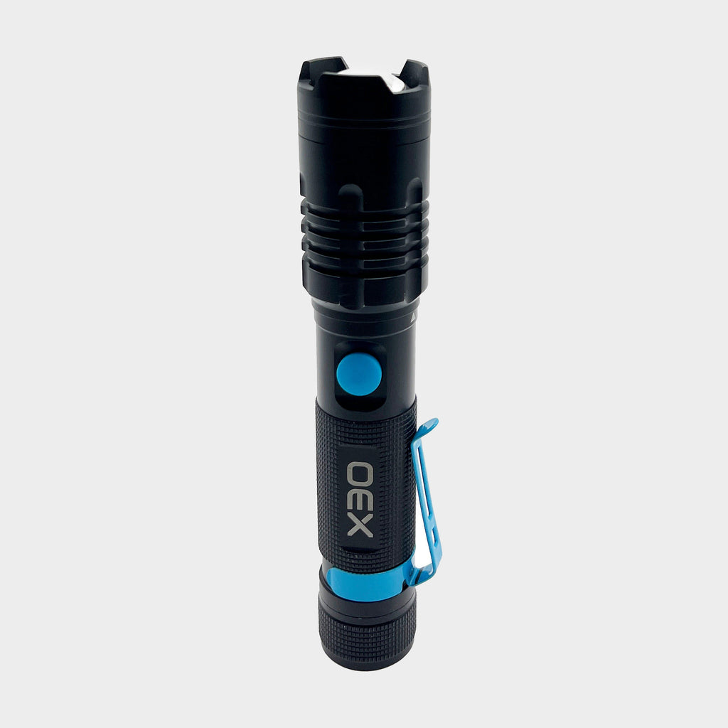 1000L Rechargeable Torch Black