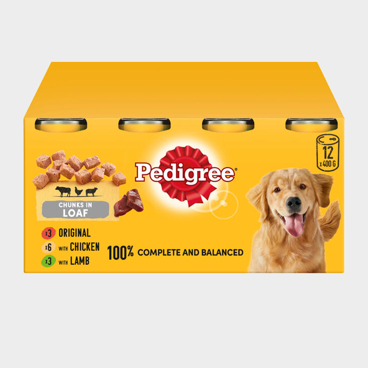 Can Chunks In Loaf 12x400g