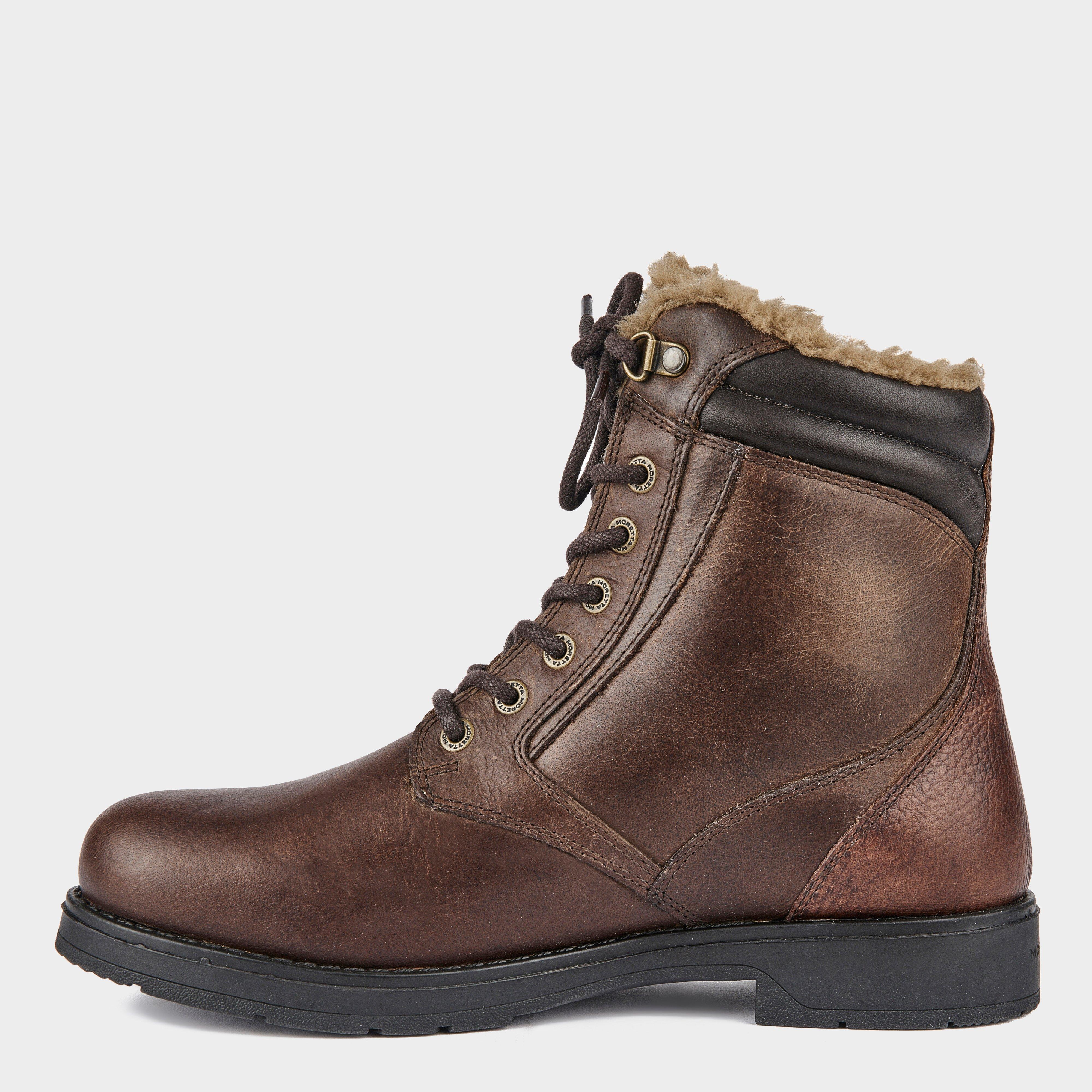 Ottavia Lace Country Boots Dark Brown