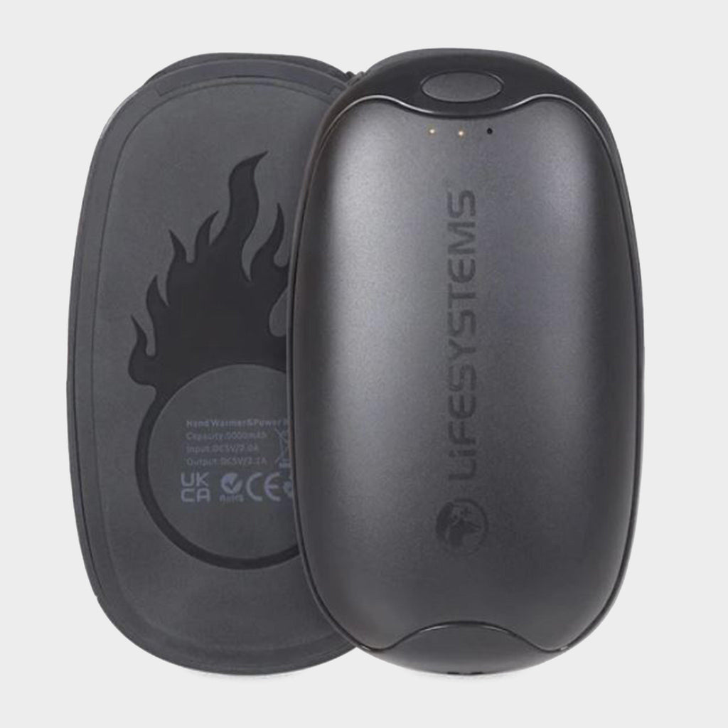 Dual-Palm Rechargeable Hand Warmers Black