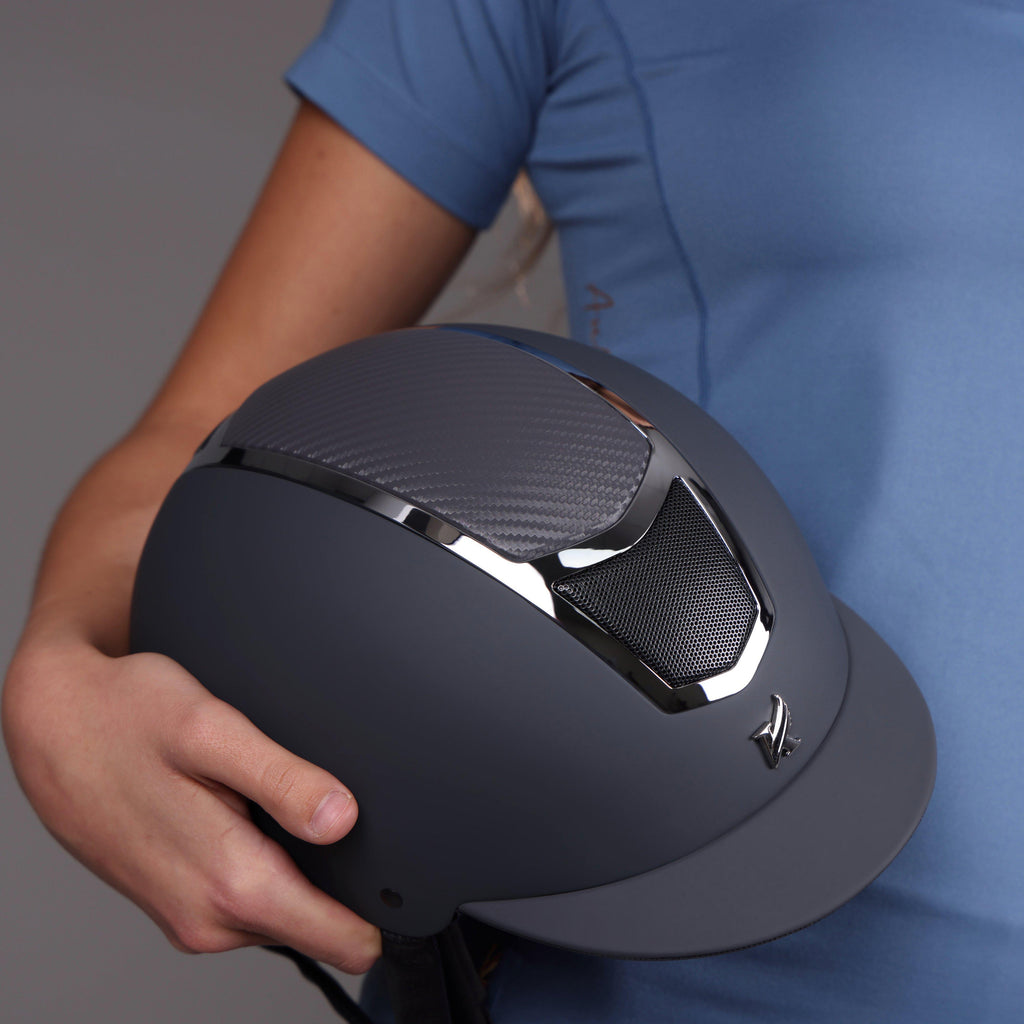 Sienna Riding Hat Grey