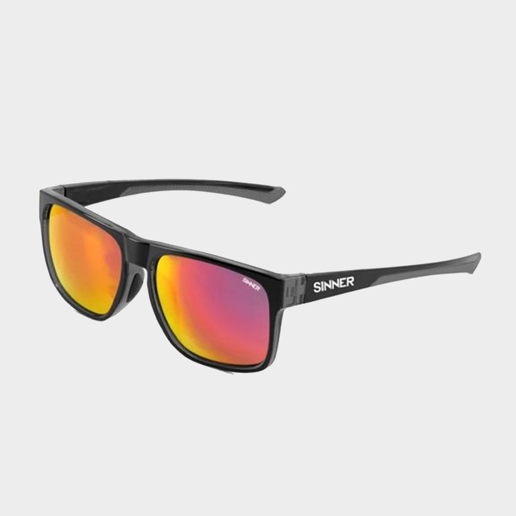 Spike Sunglasses Black Red Sintec® Lens