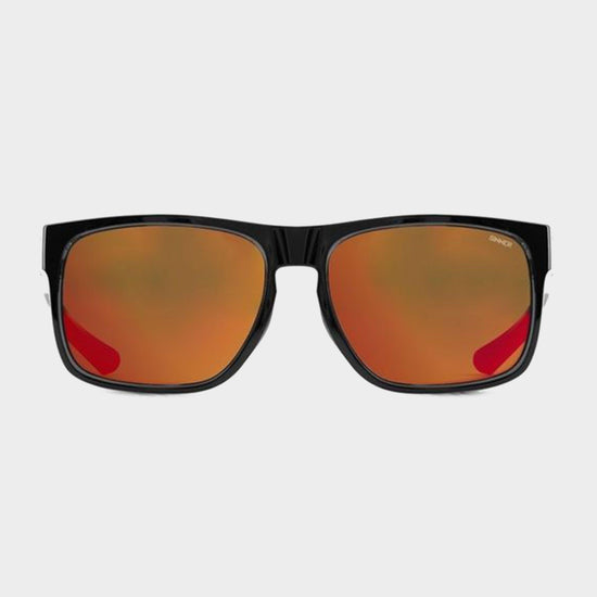 Spike Sunglasses Black Red Sintec® Lens