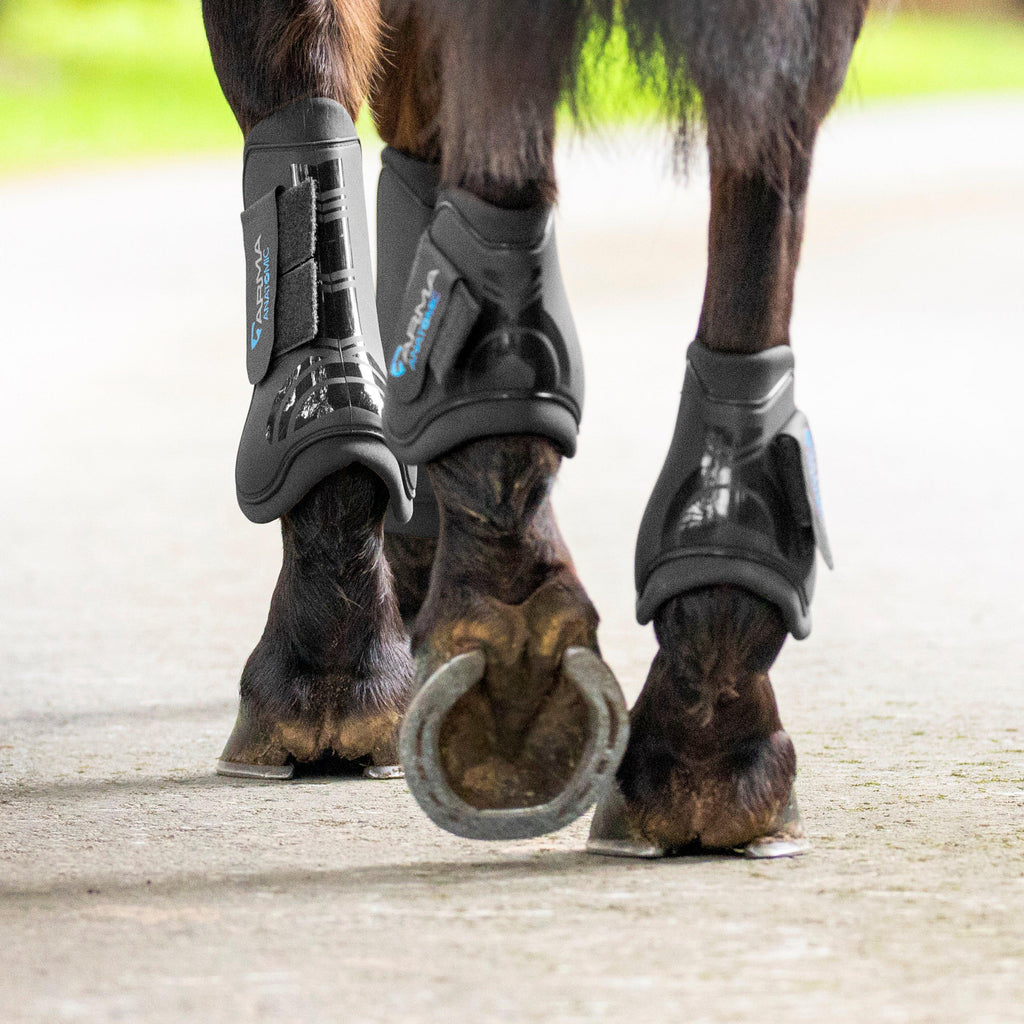 Tendon Boots Black Pony
