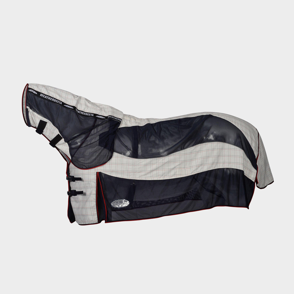 Breeze With Surcingle IV Combo Neck Sheet White/Navy/Red