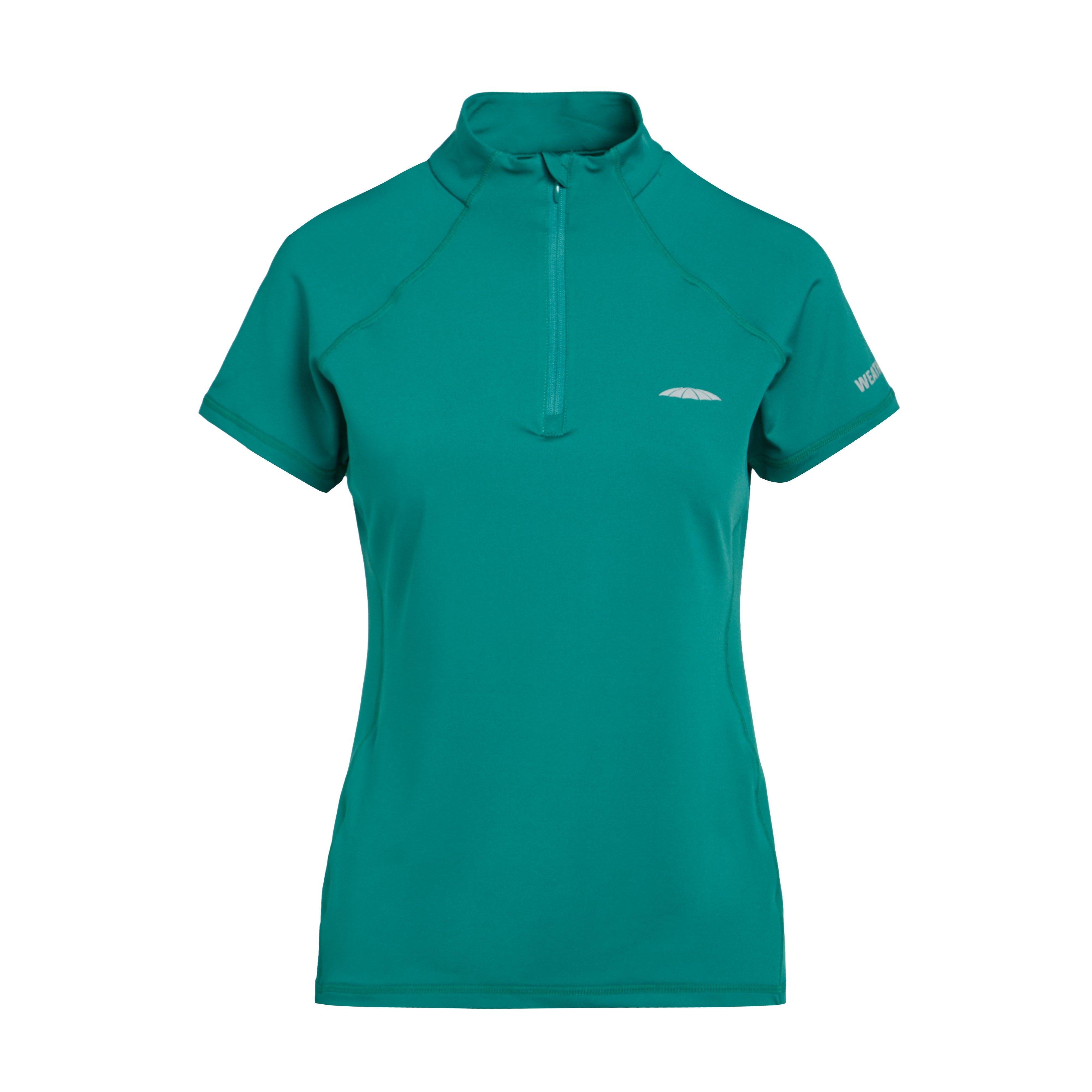 Womens Prime Short Sleeved Top Turquoise