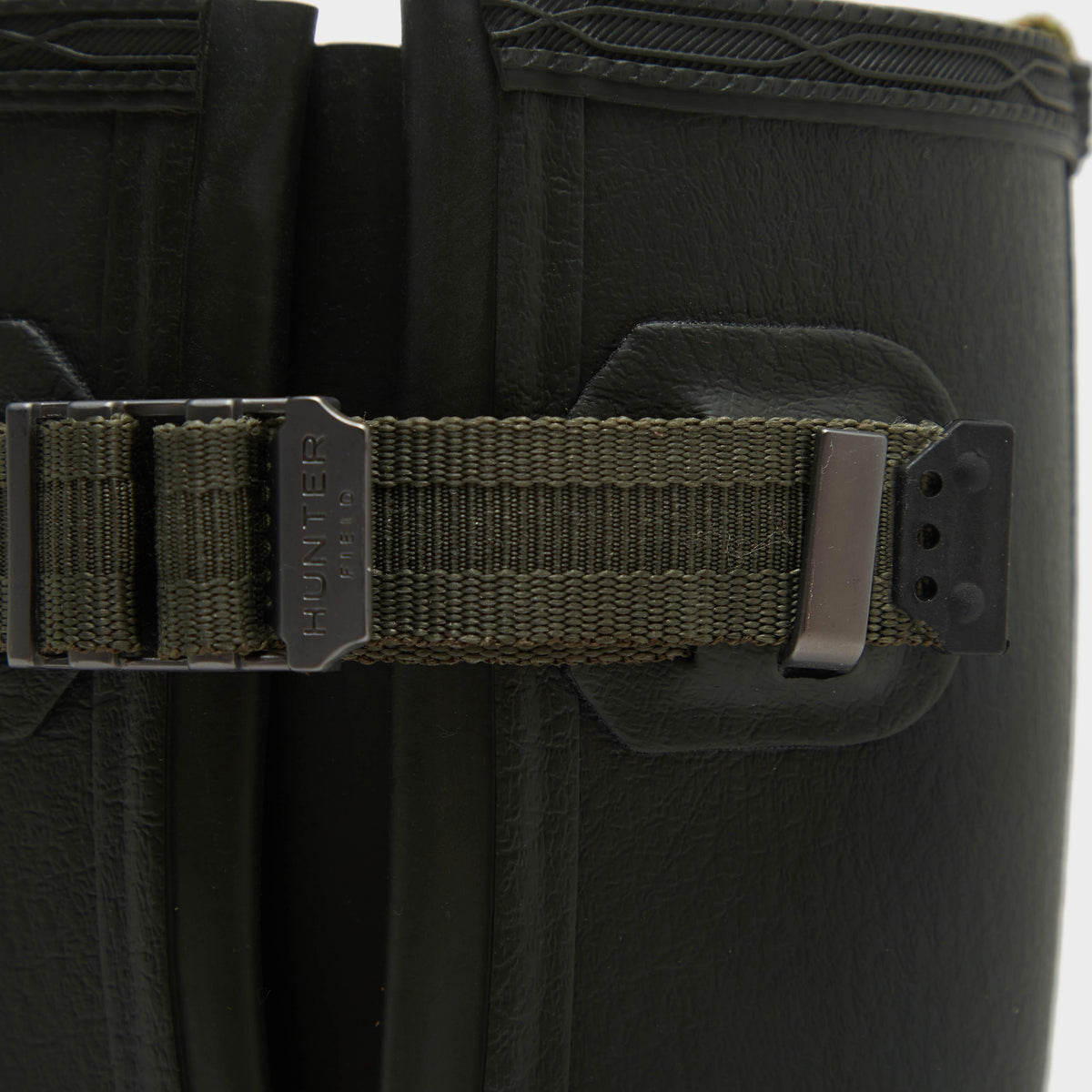 Womens Balmoral Neoprene Side Adjustable Wellington Boots Dark Olive