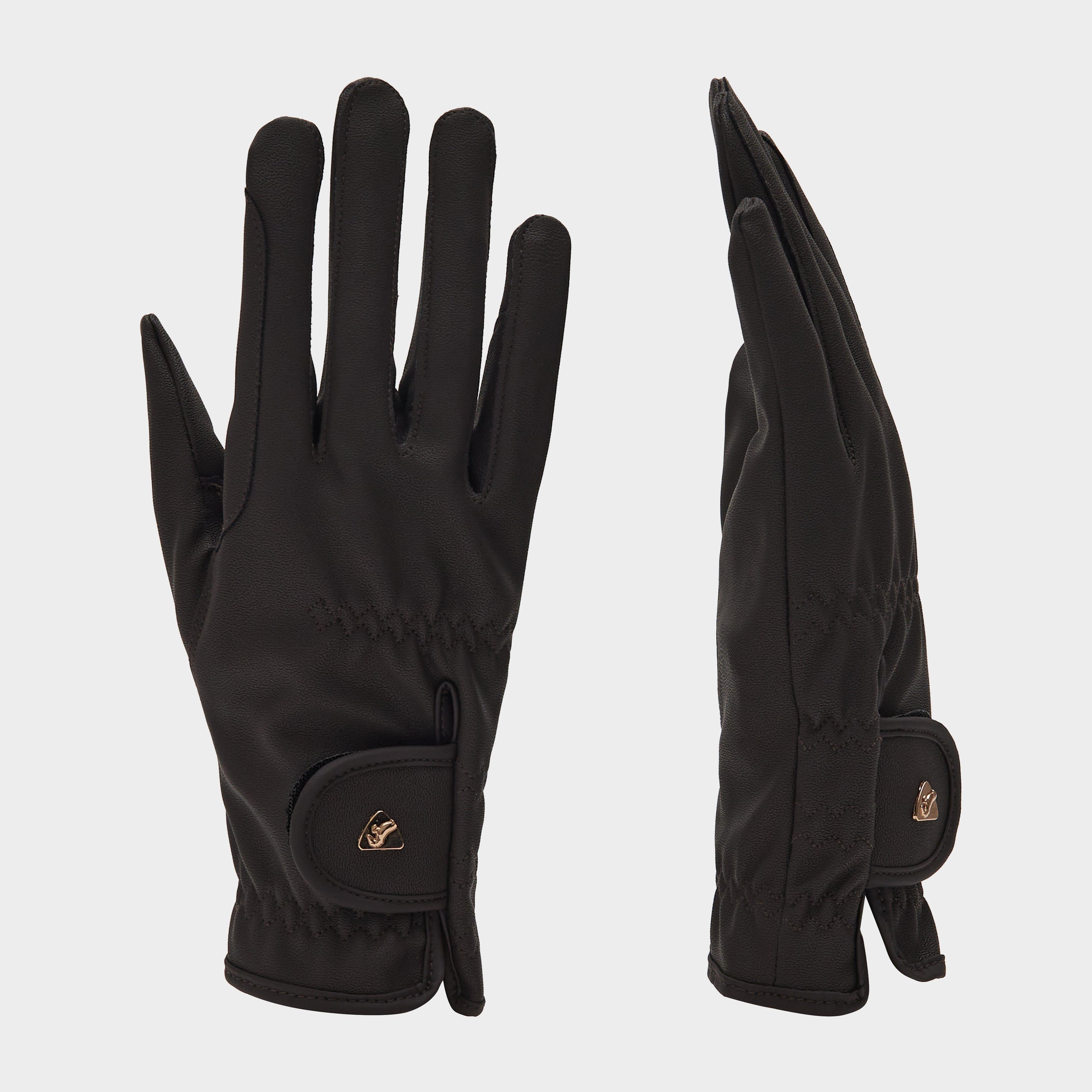 PU Riding Gloves Brown