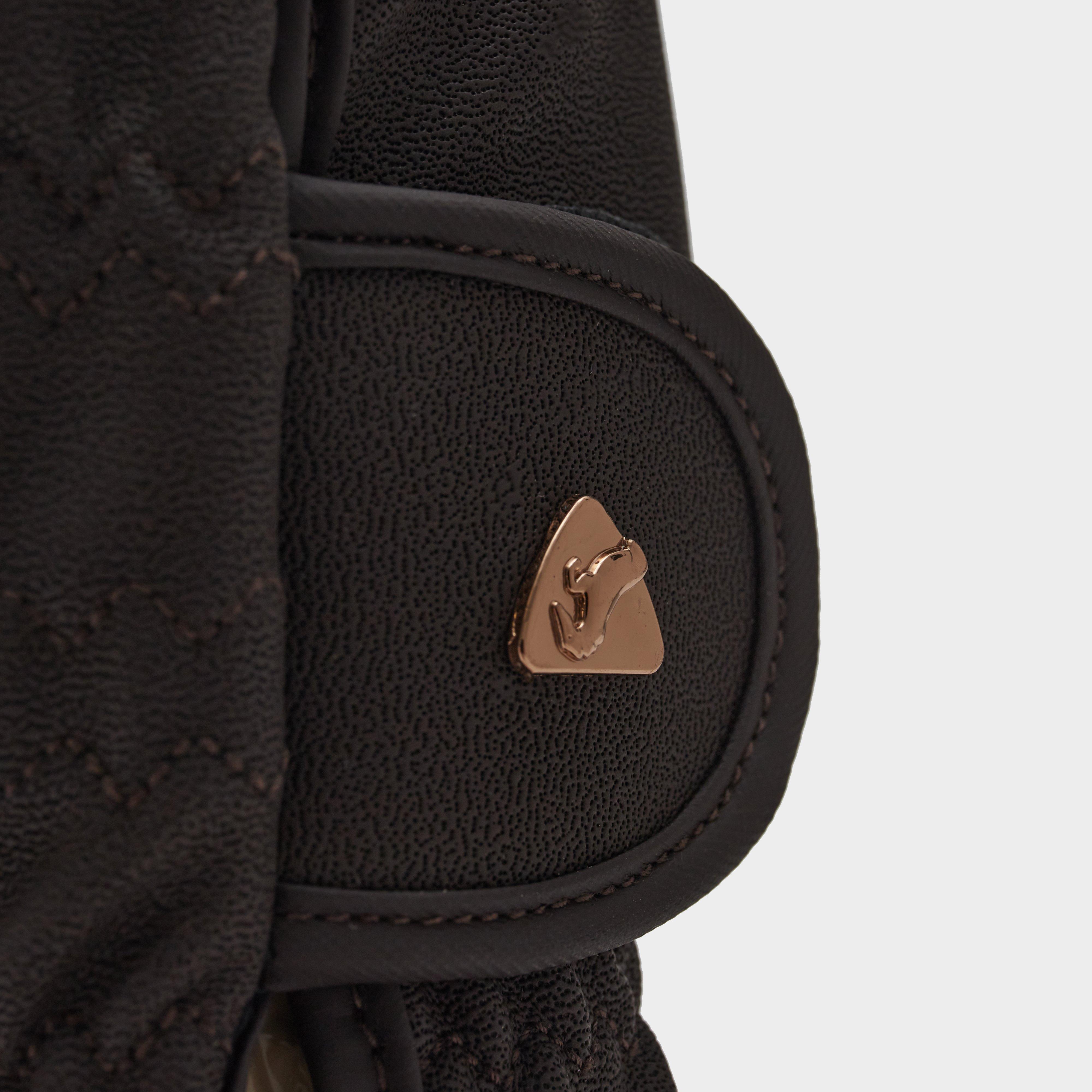 PU Riding Gloves Brown