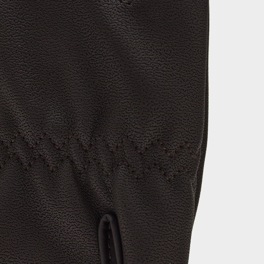 PU Riding Gloves Brown