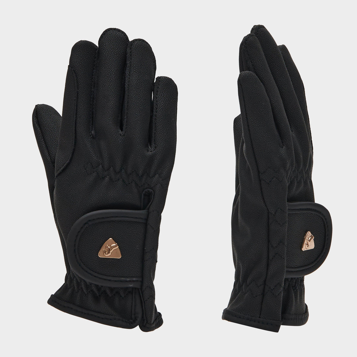 Childs PU Riding Gloves Black